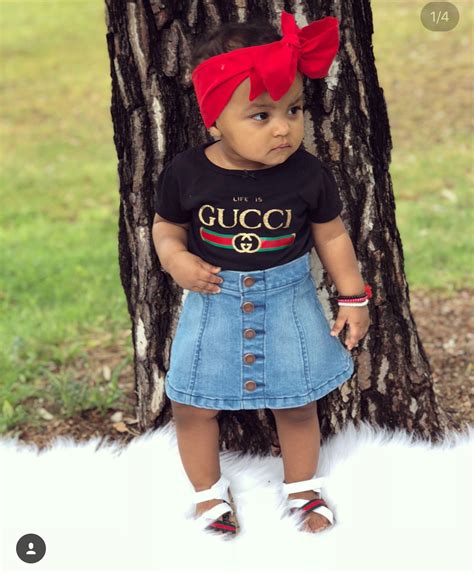 thicc baby gucci|gucci baby girl dresses.